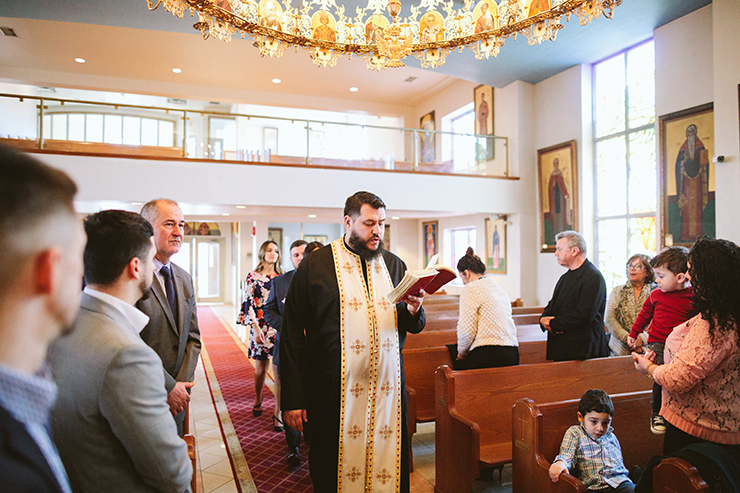 Baptism photos at Greek Church in Toronto