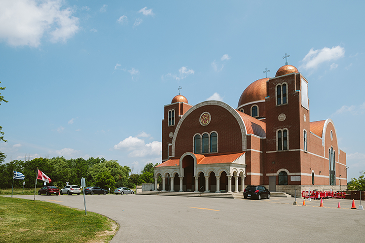 Greek Orthodox Church north of Toronto