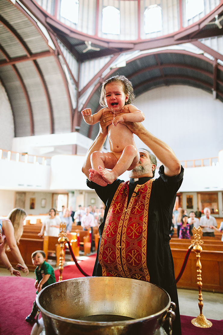 Greek Orthodox Baptism Toronto photographer