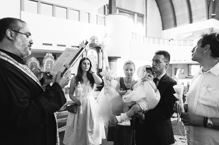 Greek Orthodox Baptism Toronto photography