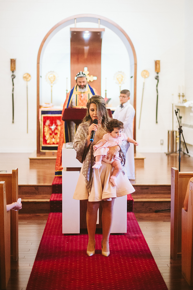 Toronto Baptism Photographer at Syrian Orthodox Church