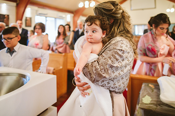 Orthodox Baptism photographer in Toronto