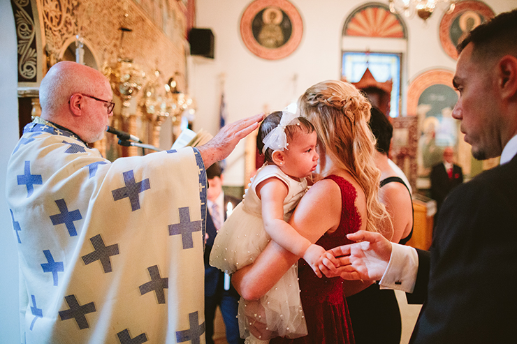 Documentary Toronto Greek Orthodox Baptism Photography