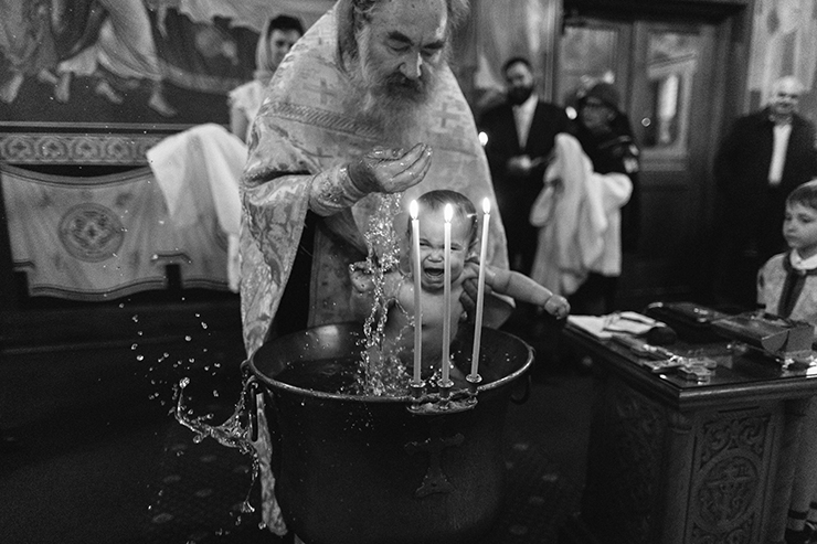 Toronto Orthodox Baptism Photographer