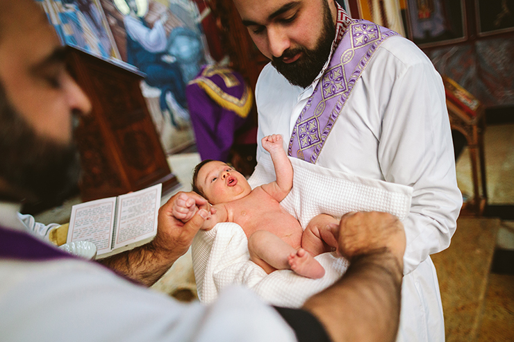 Toronto Assyrian Baptism Photography