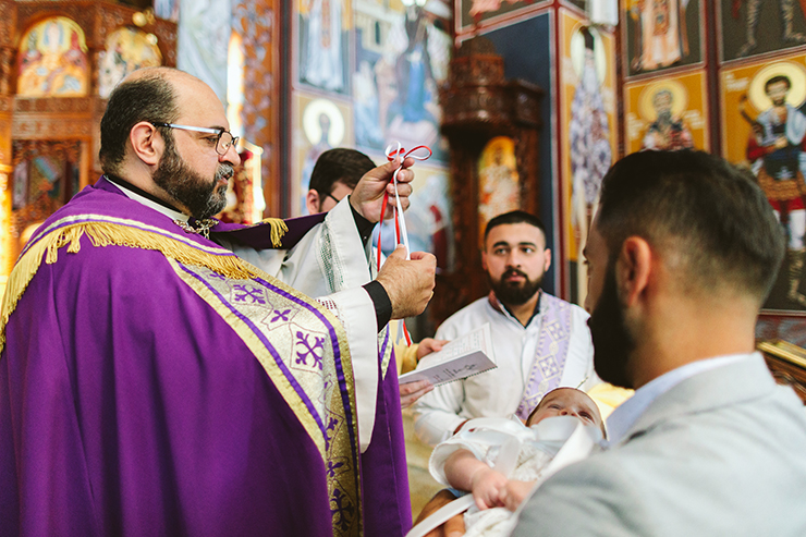 Orthodox Baptism Ceremony