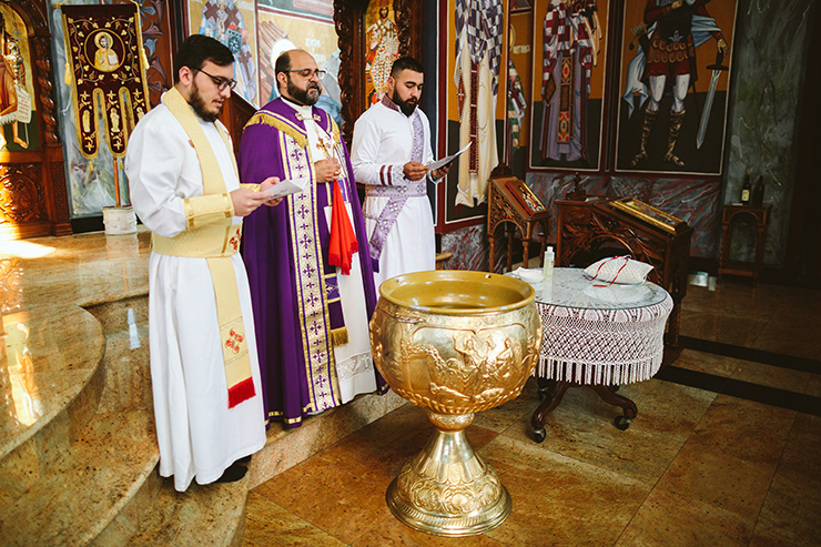 Orthodox Baptism photographer from Toronto