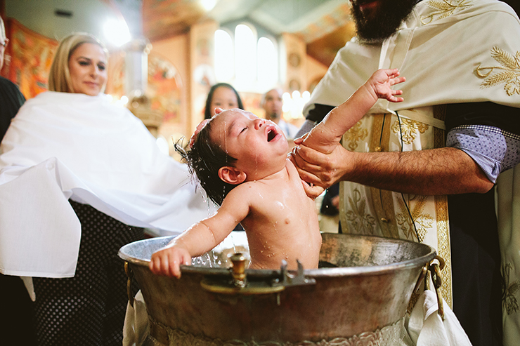 Orthodox Baptism Photos