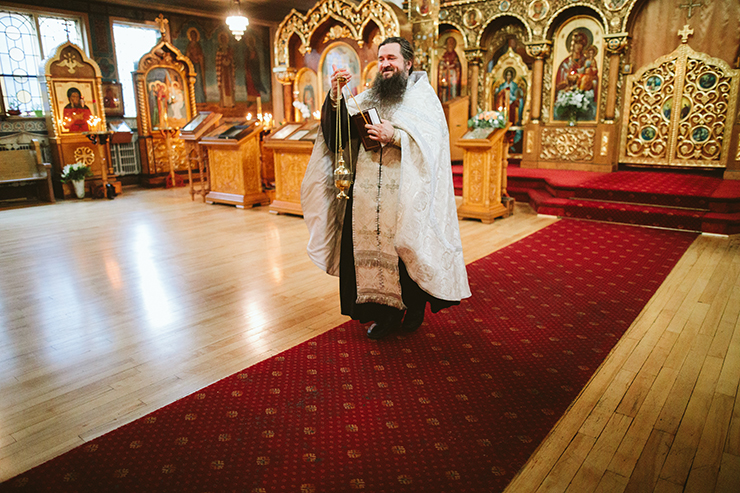 Russian Orthodox Baptism photography