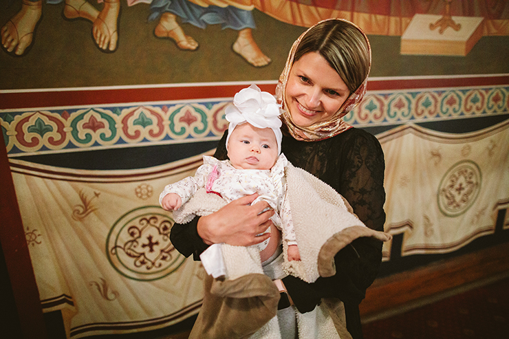 Russian Orthodox Baptism photographer